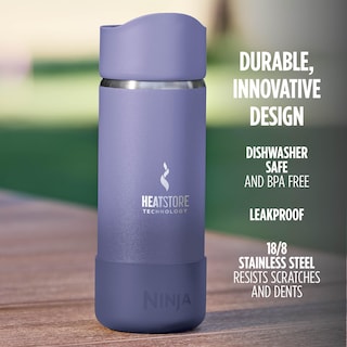 Foto 5 | Taza de Viaje Ninja Sip Perfect de Acero Inoxidable Morado 473 ml - Venta Internacional
