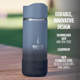 Foto 5 | Taza de Viaje Ninja Sip Perfect de Acero Inoxidable Azul Marino 473 ml - Venta Internacional