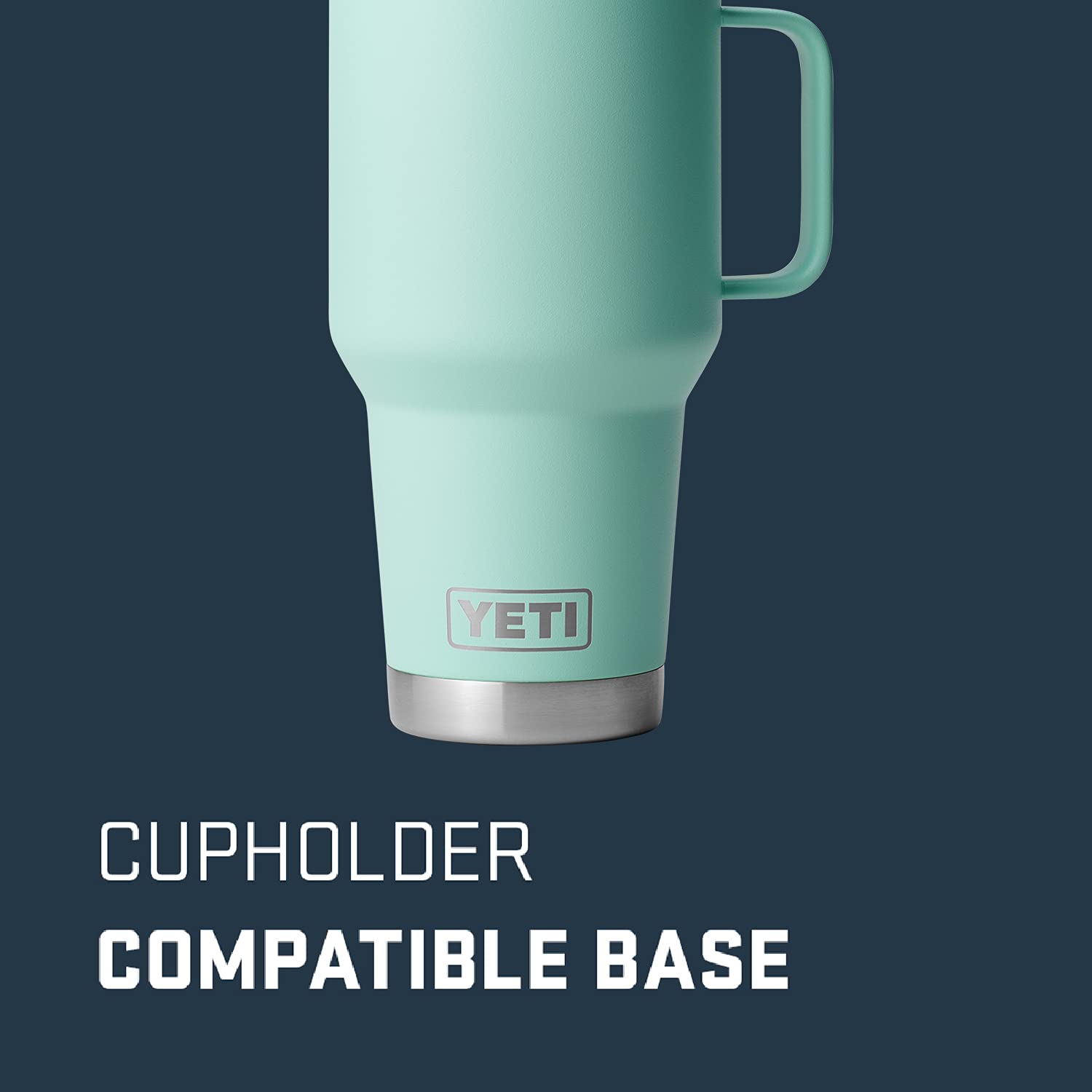 Foto 3 pulgar | Taza De Viaje Yeti Rambler De Acero Inoxidable Seafoam De 900 Ml - Venta Internacional.