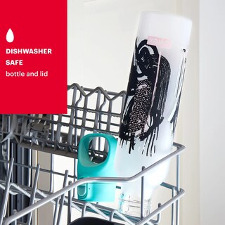 Foto 4 | Botella de Agua Pyrex que Cambia de Color con Revestimiento de Silicona 500 ml - Venta Internacional