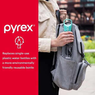 Foto 6 | Botella de Agua Pyrex que Cambia de Color con Revestimiento de Silicona 500 ml - Venta Internacional