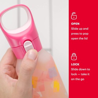 Foto 7 | Botella de Agua Pyrex que Cambia de Color con Revestimiento de Silicona 500 ml - Venta Internacional