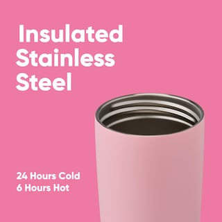 Foto 4 | Vaso De Café Owala Smoothsip Slider, Aislante, 600 Ml, Rosa - Venta Internacional.