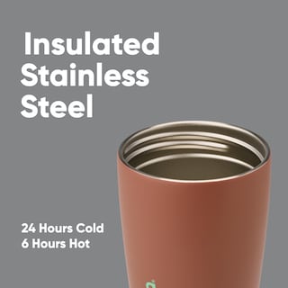 Foto 4 | Vaso De Café Owala Smoothsip Slider Con Aislamiento De 360 Ml, Color Gris - Venta Internacional.