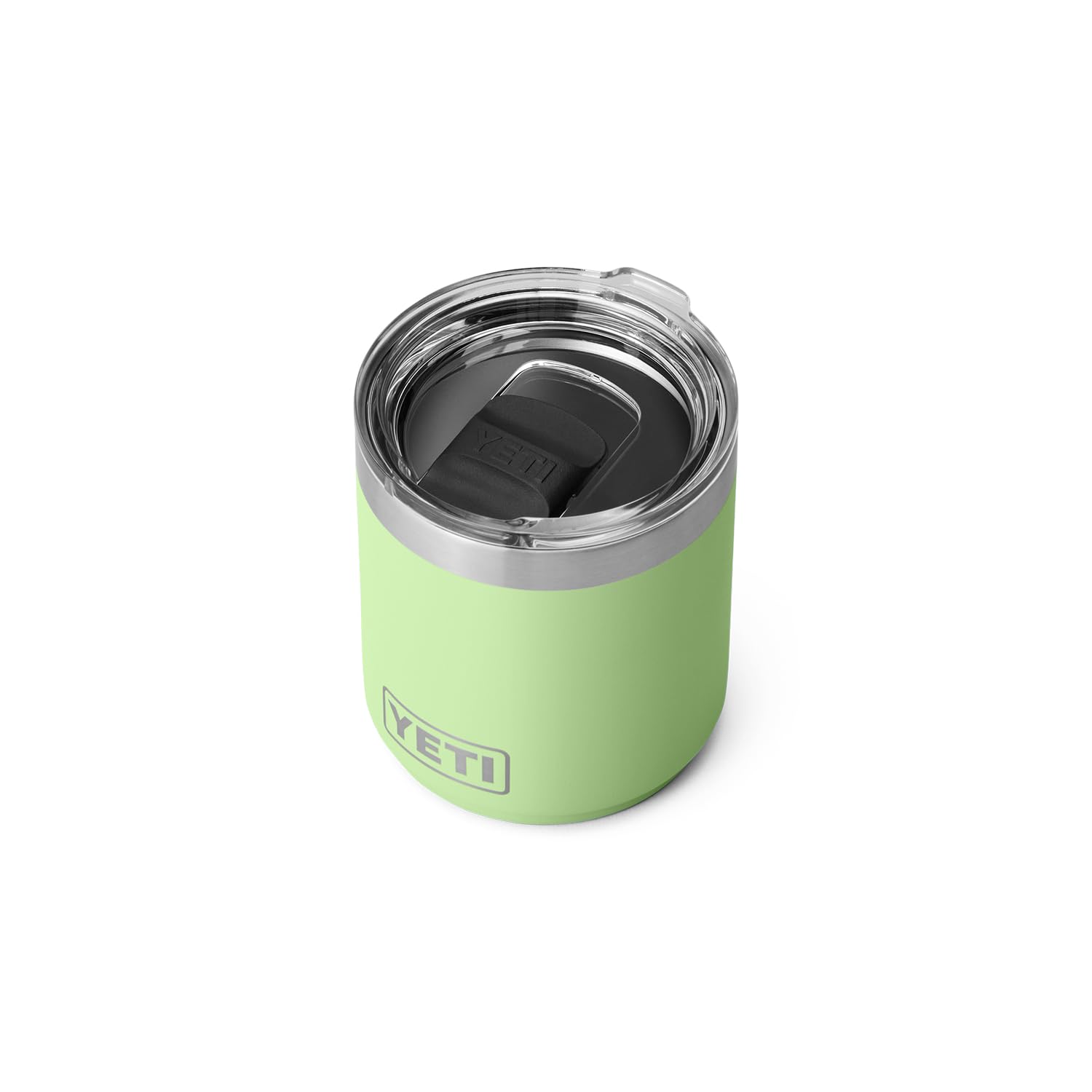 Vaso Yeti Rambler Lowball 2.0 Apilable De 295 Ml Con Tapa, Color Lima - Venta Internacional.