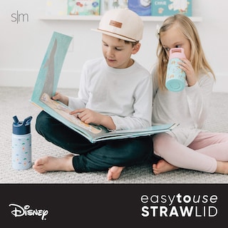 Foto 7 | Botella De Agua Simple Y Moderna Disney Wish Kids De Acero Inoxidable De 400 Ml - Venta Internacional.