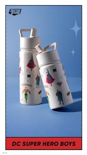 Foto 2 | Botella De Agua Simple Modern Dc Comics Superhero Kids, 500 Ml - Venta Internacional.