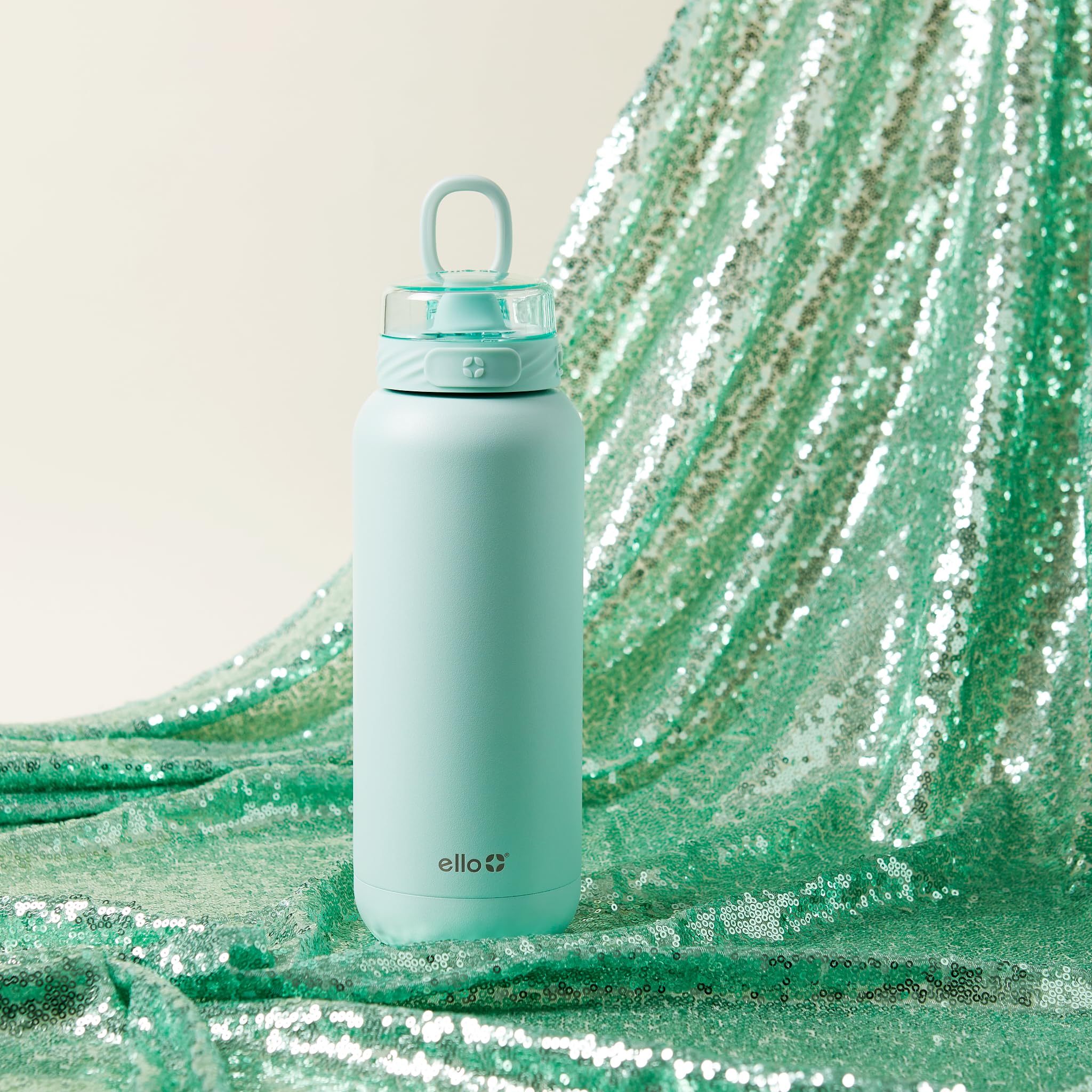 Foto 2 | Botella De Agua Ello Cooper De Acero Inoxidable 946 Ml Con 2 Tapas - Venta Internacional.