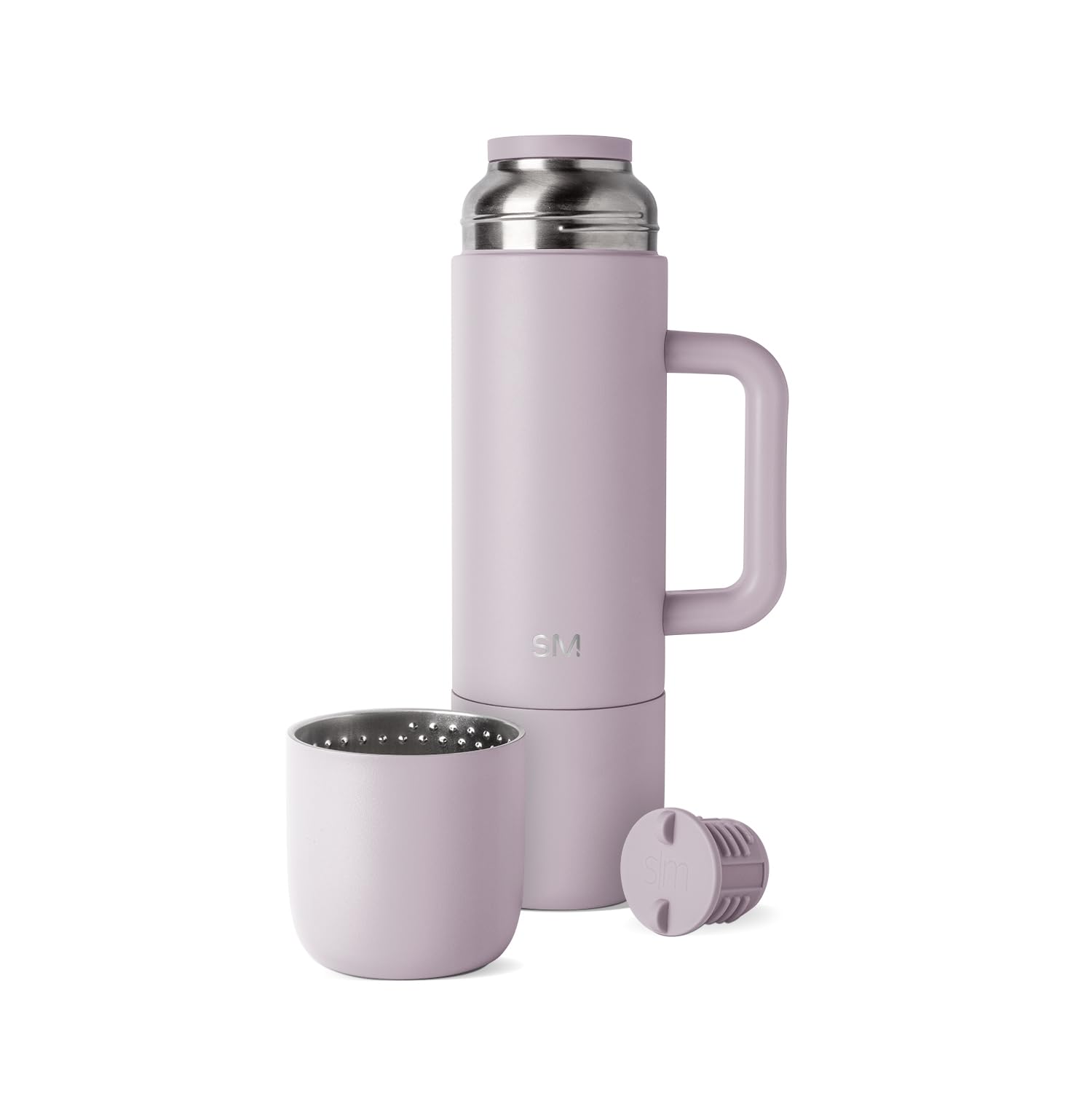 Botella Aislante Para Bebidas Calientes Simple Modern Roam De 1 Litro Con 2 Tazas - Venta Internacional.
