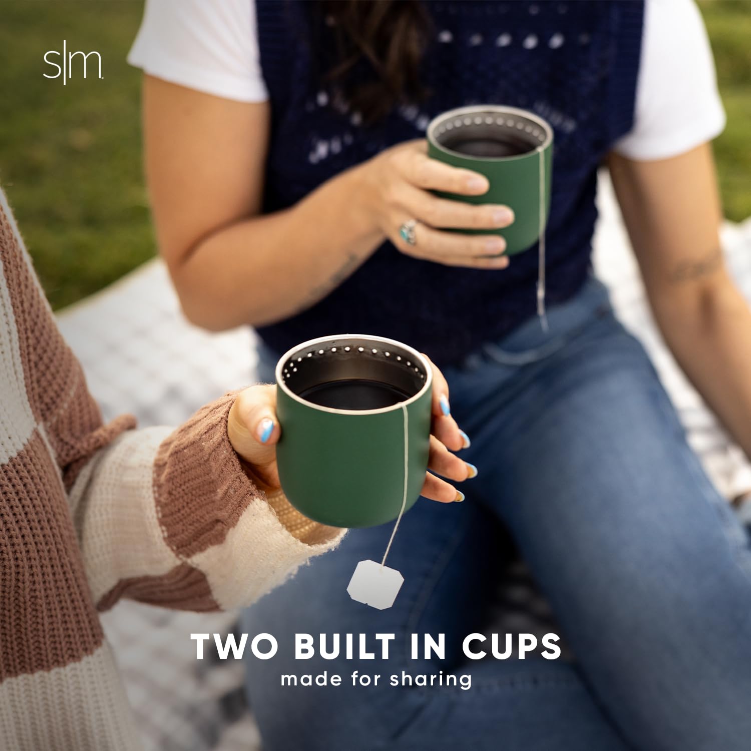 Foto 6 pulgar | Botella Aislante Para Bebidas Calientes Simple Modern Roam De 1 Litro Con 2 Tazas - Venta Internacional.