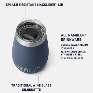 Foto 2 | Vaso De Vino Yeti Rambler De Acero Inoxidable Con Aislamiento Al Vacío De 300 Ml - Venta Internacional.
