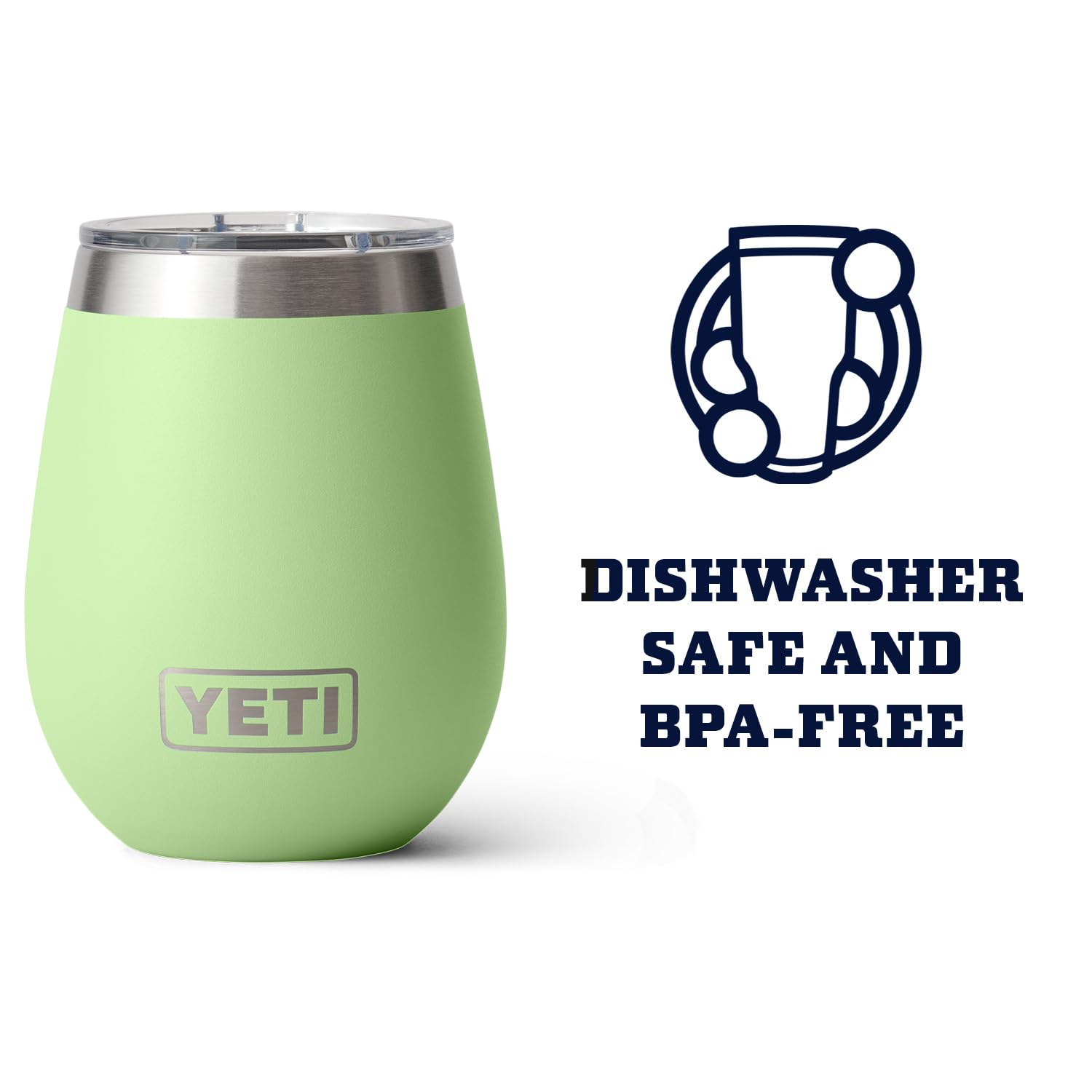 Foto 4 pulgar | Vaso De Vino Yeti Rambler De Acero Inoxidable Con Aislamiento Al Vacío De 300 Ml - Venta Internacional.