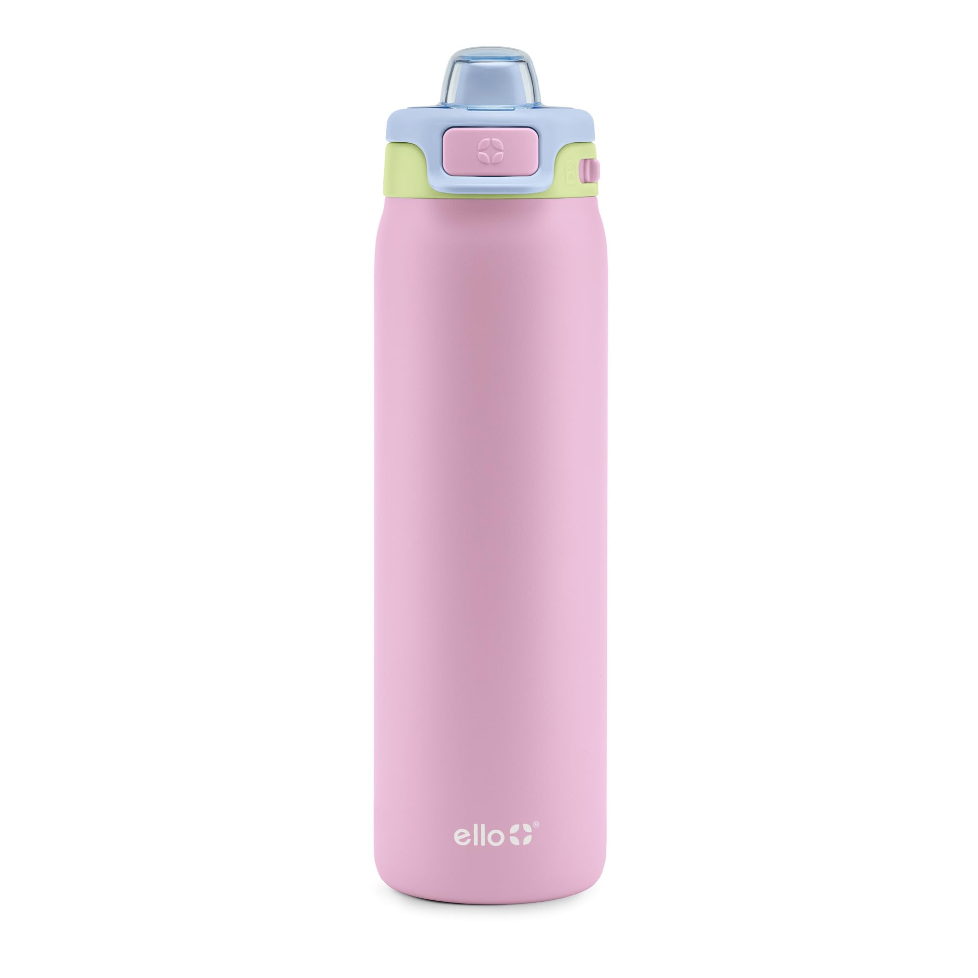 Foto 1 | Botella De Agua Ello Pop & Fill De Acero Inoxidable Rosy Skyline De 650 Ml - Venta Internacional.