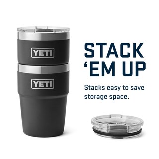Foto 6 | Vaso Yeti Rambler, Apilable, 473 Ml, Con Aislamiento Al Vacío, Negro - Venta Internacional.