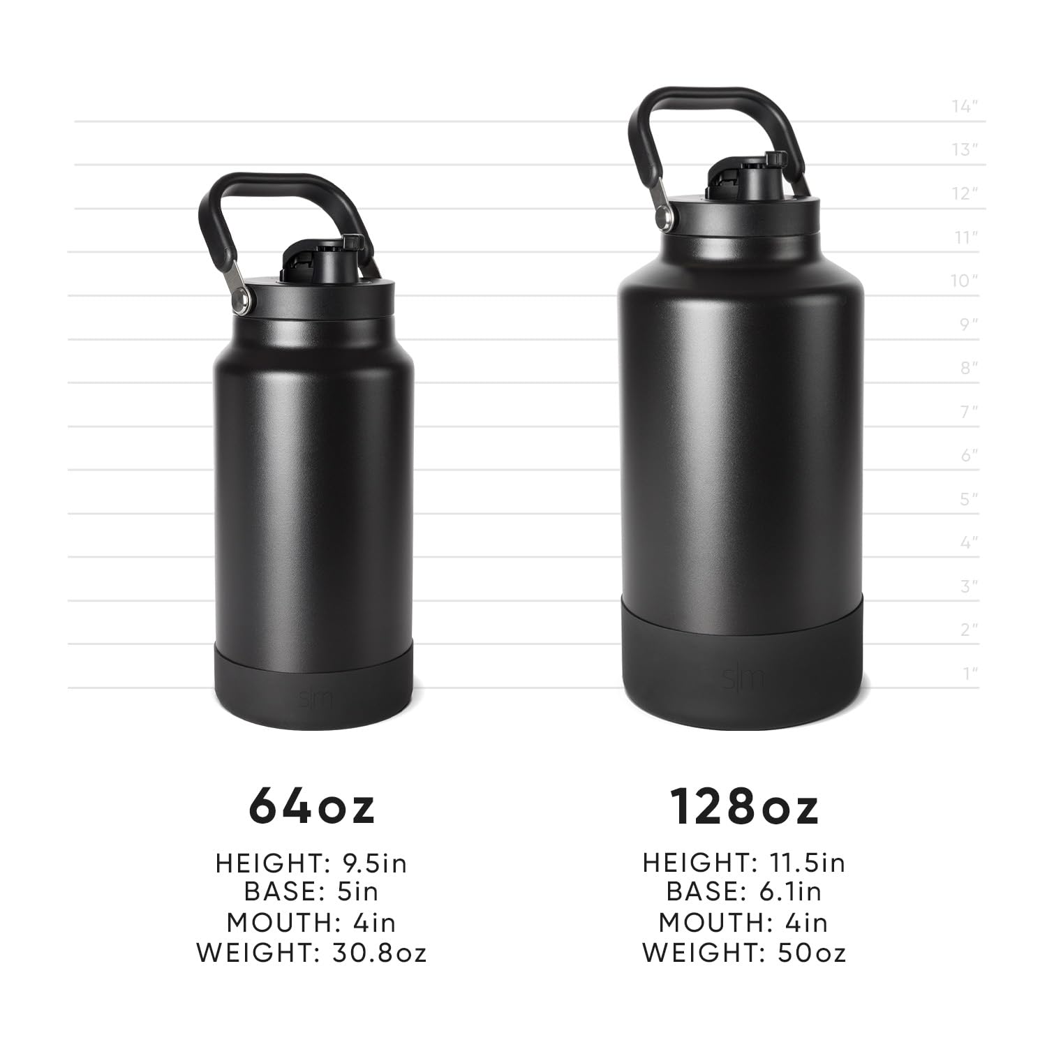 Foto 7 | Botella De Agua Simple Modern Trek Pivot De 3,8 L Con Aislamiento - Venta Internacional.