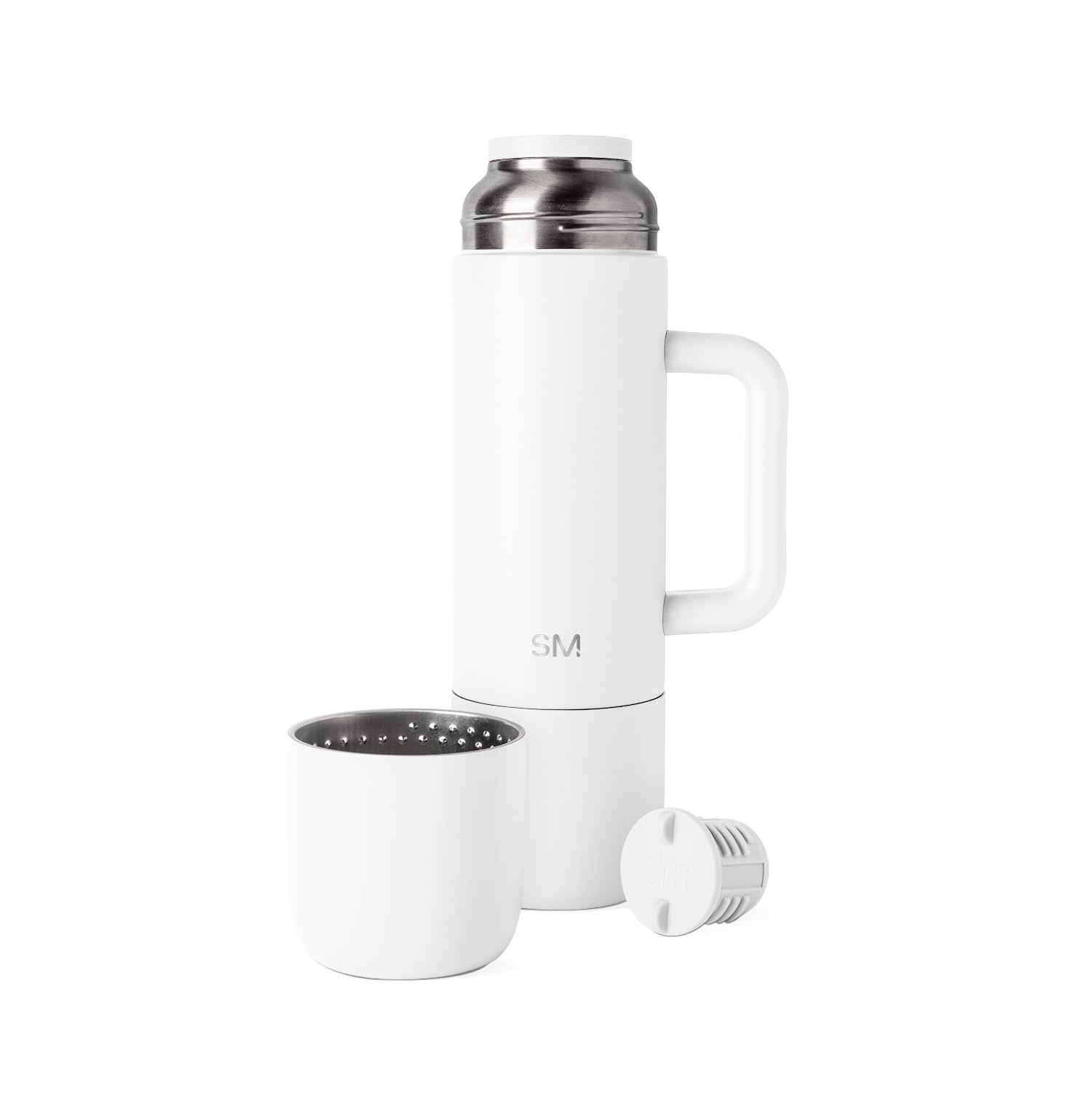 Foto 2 pulgar | Botella Aislante Para Bebidas Calientes Simple Modern Roam De 1 Litro Con 2 Tazas - Venta Internacional.