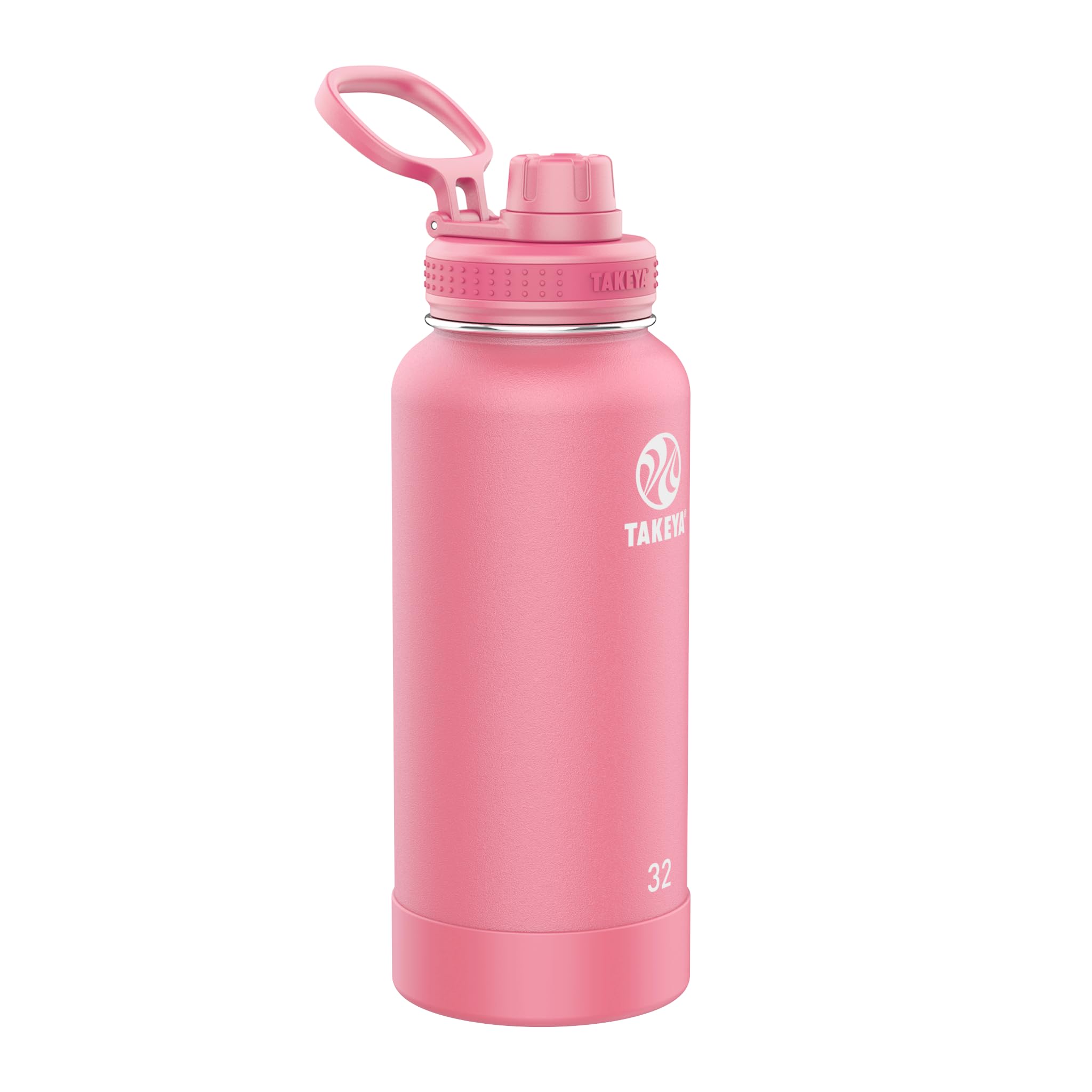 Foto 2 pulgar | Botella De Agua Takeya Actives Con Aislamiento Al Vacío De 950 Ml, Color Rosa - Venta Internacional.