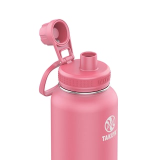 Foto 6 | Botella De Agua Takeya Actives Con Aislamiento Al Vacío De 950 Ml, Color Rosa - Venta Internacional.
