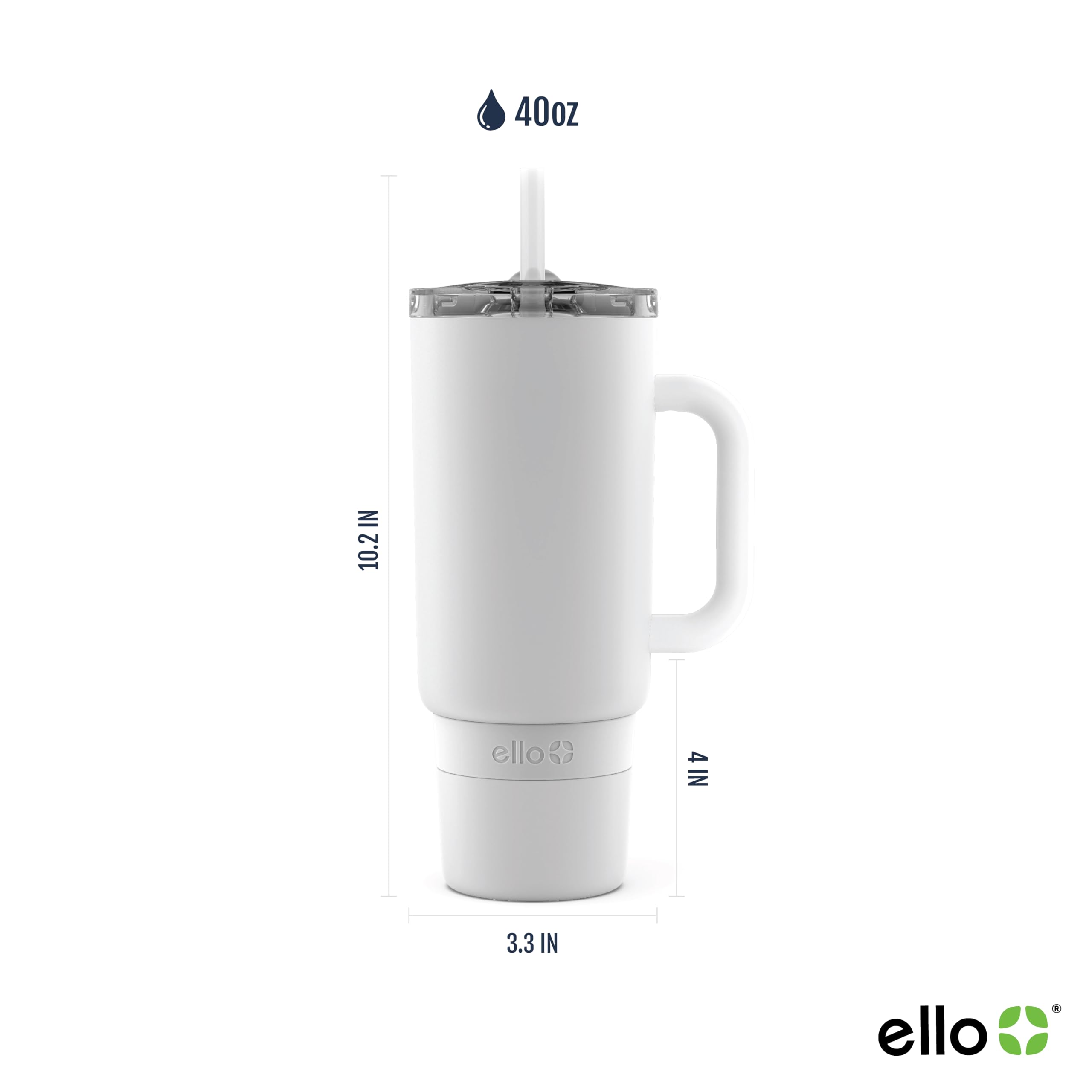 Foto 3 pulgar | Botella De Agua Ello Port 1.2 L De Acero Inoxidable Con Aislamiento Al Vacío - Venta Internacional.