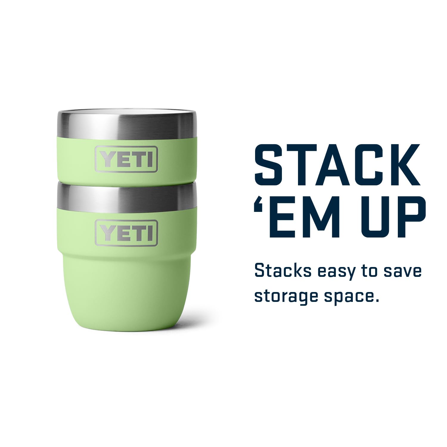 Foto 6 pulgar | Taza Yeti Rambler De Acero Inoxidable Con Aislamiento Al Vacío De 120 Ml, Paquete De 2 - Venta Internacional.