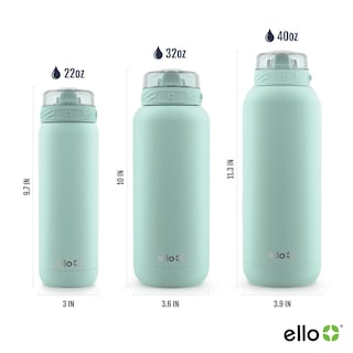 Foto 5 | Botella De Agua Ello Cooper, 650 Ml, Acero Inoxidable, Color Yuca - Venta Internacional.