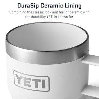 Foto 3 | Taza Yeti Rambler Apilable De Acero Inoxidable De 180 Ml, 2 Unidades, Color Blanco - Venta Internacional.