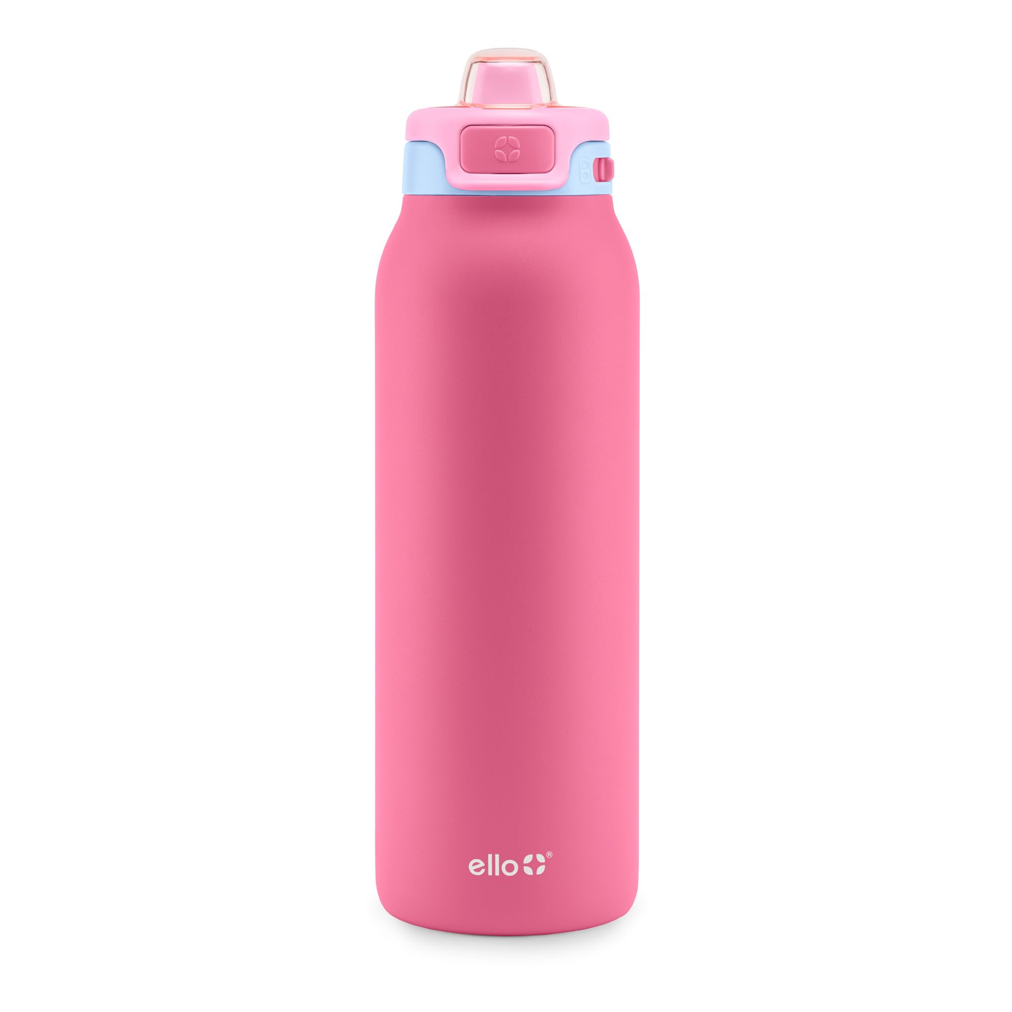 Botella De Agua Ello Pop & Fill De Acero Inoxidable, 946 Ml, Color Cereza - Venta Internacional.