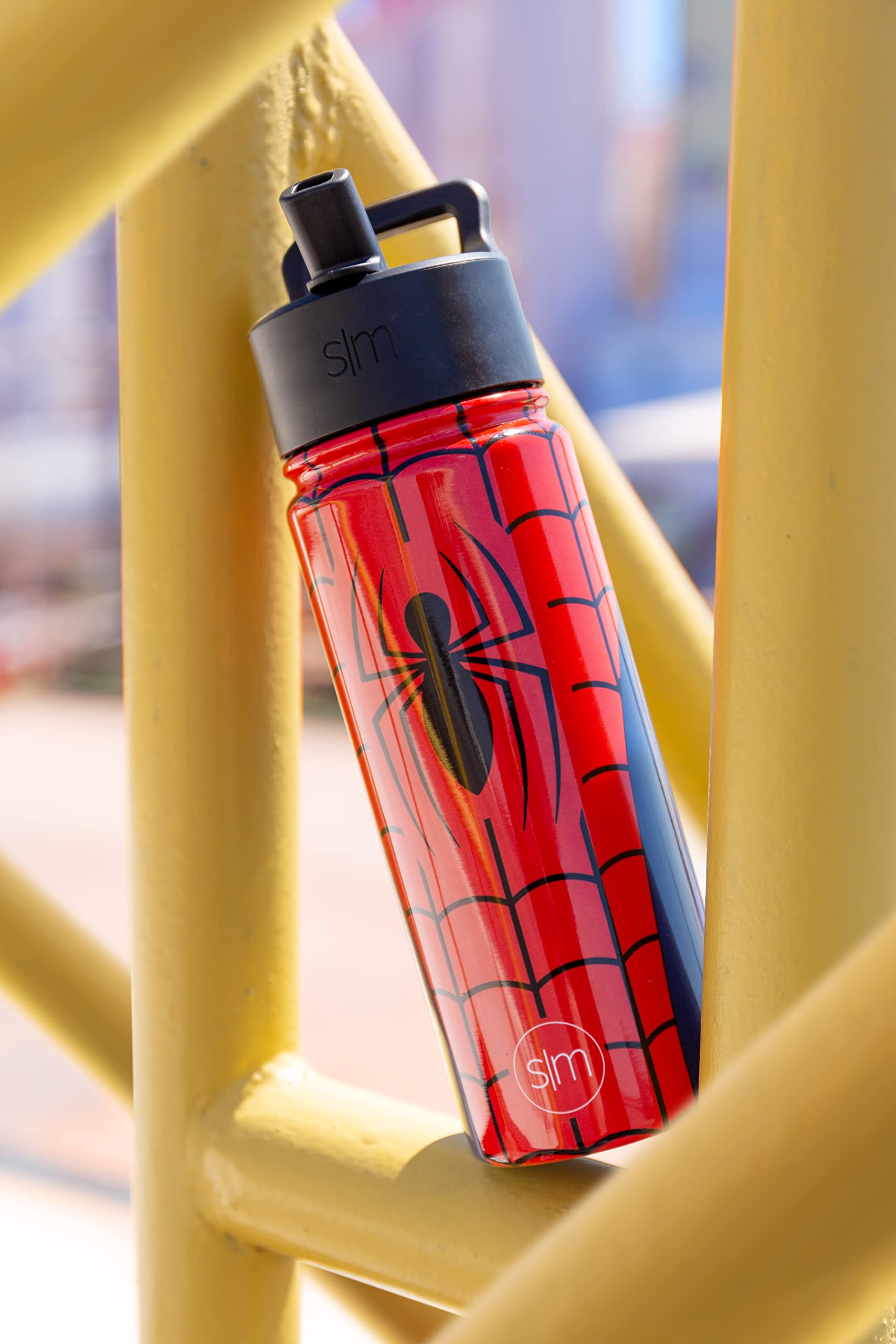 Foto 3 pulgar | Botella De Agua Simple Modern Spiderman De Acero Inoxidable De 500 Ml - Venta Internacional.