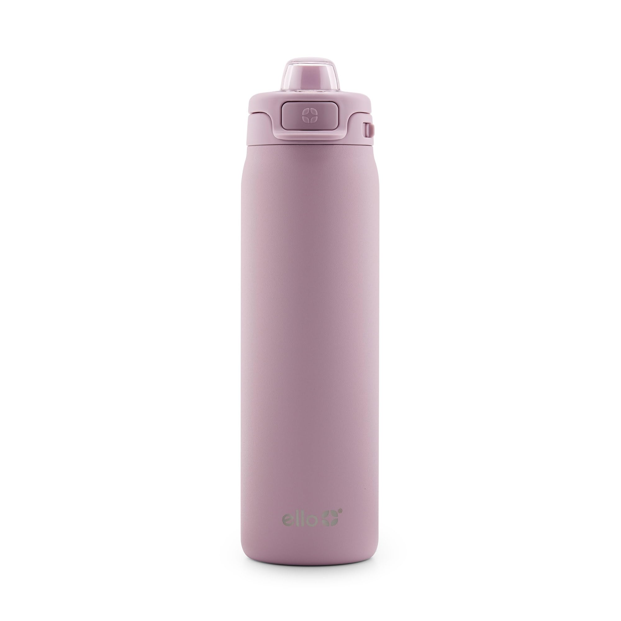 Botella De Agua Ello Pop & Fill De Acero Inoxidable, 650 Ml, Color Malva - Venta Internacional.