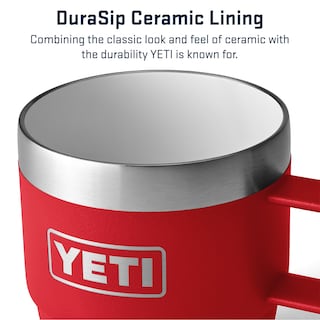 Foto 3 | Taza Yeti Rambler Apilable De Acero Inoxidable De 180 Ml, 2 Unidades, Color Rojo - Venta Internacional.