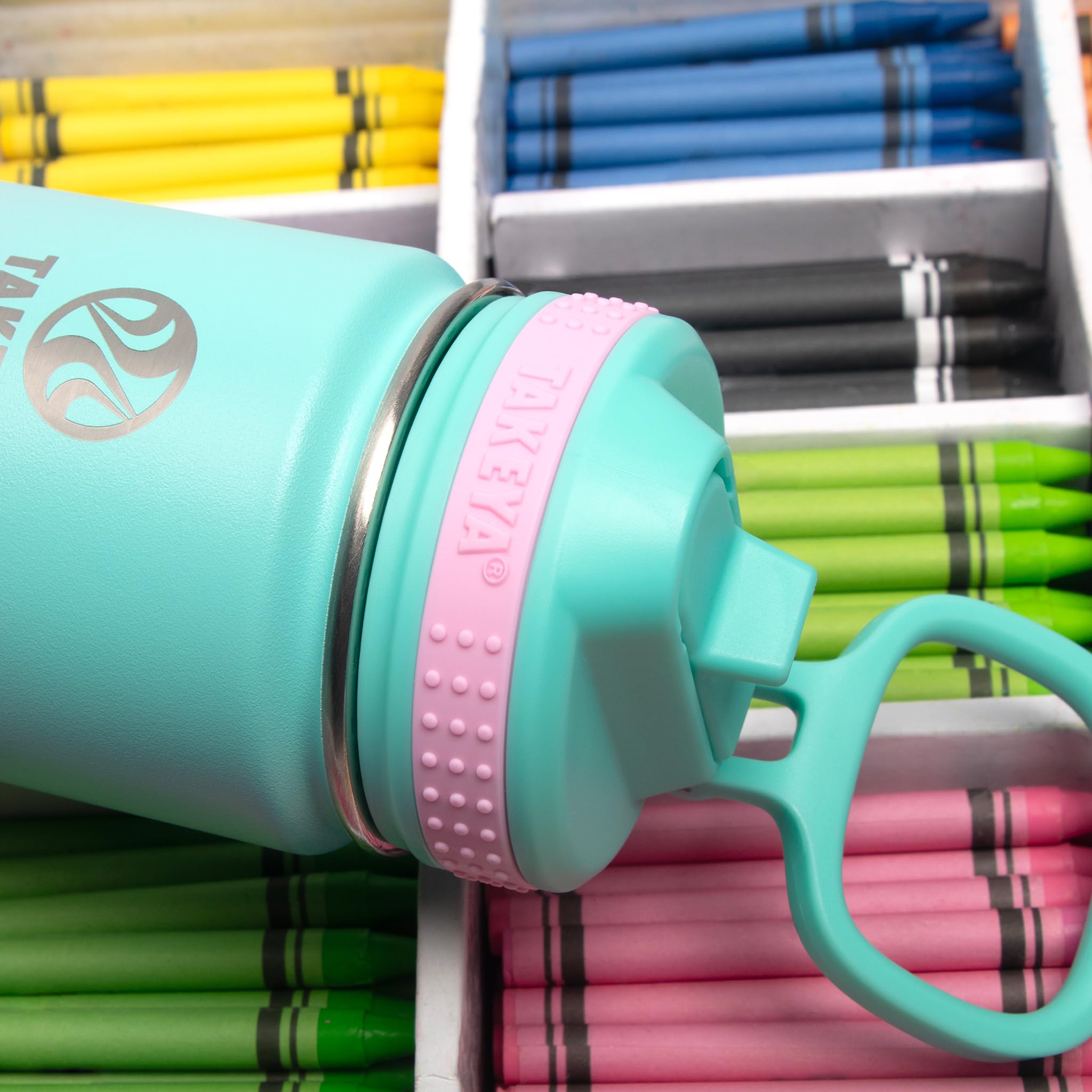 Foto 5 pulgar | Botella De Agua Takeya Actives De Acero Inoxidable 530 Ml Ombre Dream - Venta Internacional.