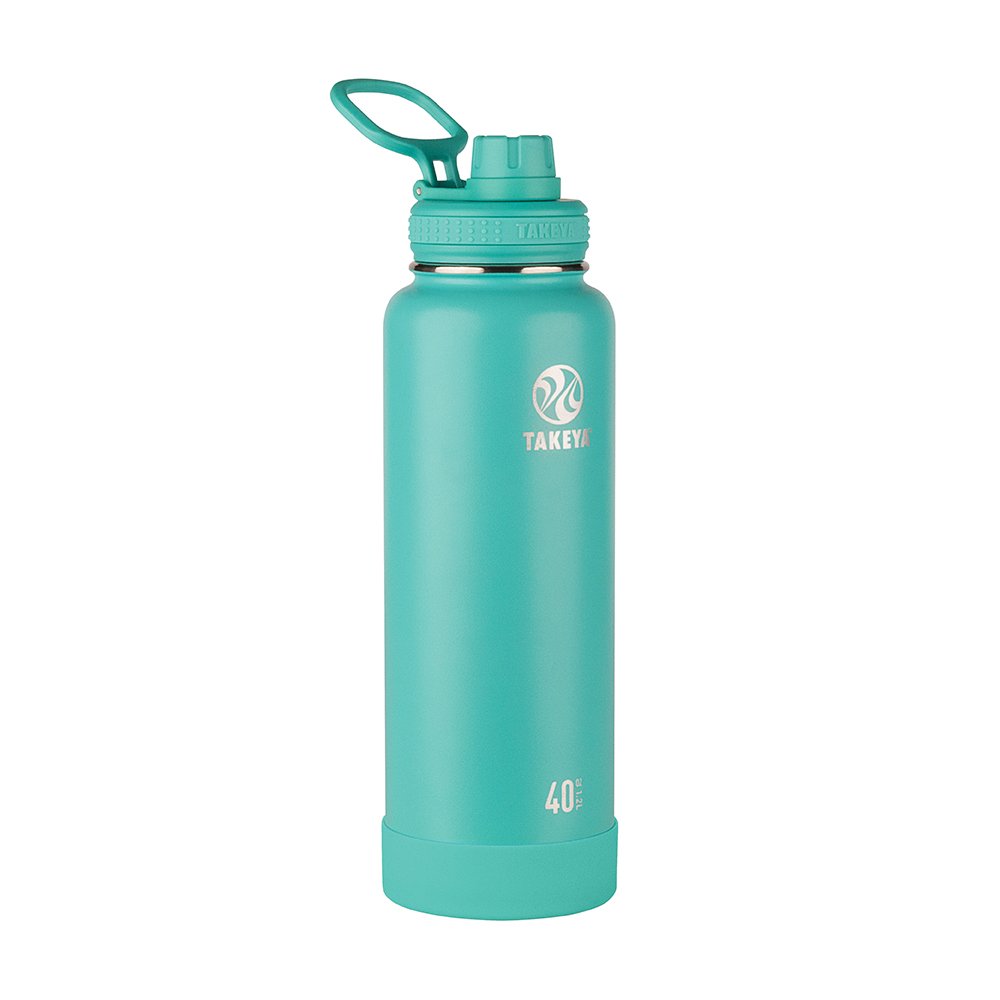 Foto 2 pulgar | Botella De Agua Takeya Actives Con Aislamiento Al Vacío De 1,2 L, Color Verde Azulado - Venta Internacional.