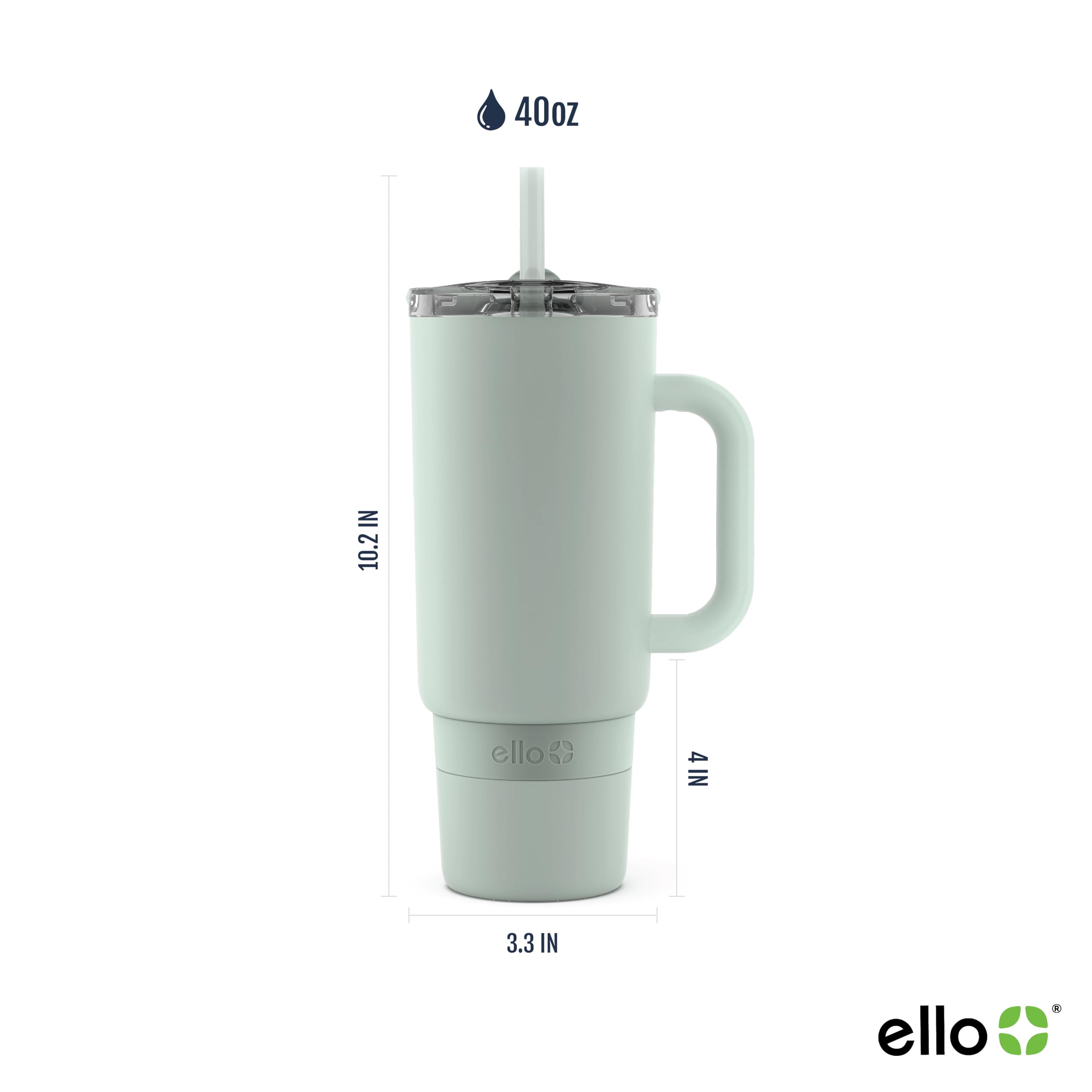 Foto 5 pulgar | Tumbler Ello Port De Acero Inoxidable Con Aislamiento Al Vacío De 1,2 L - Venta Internacional.