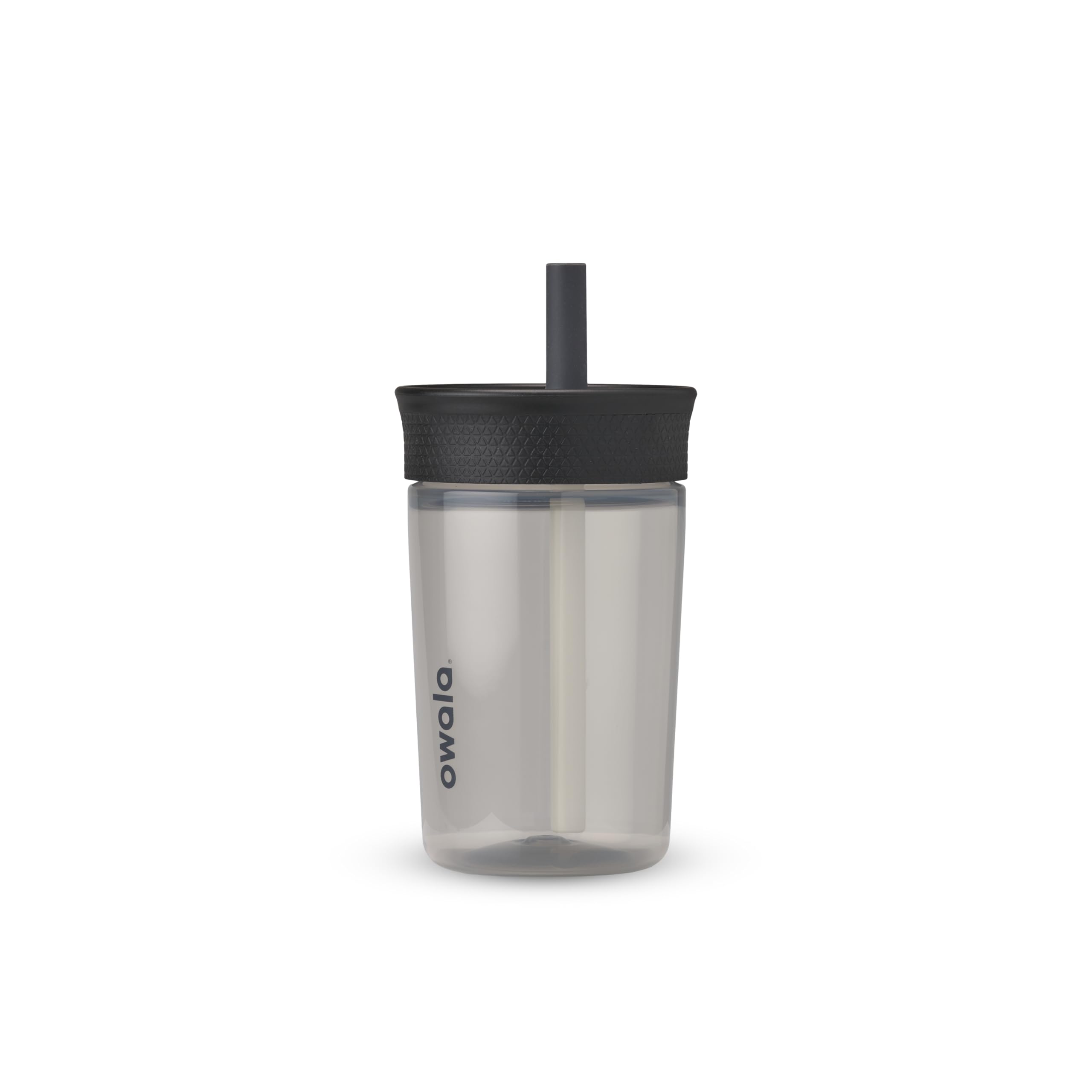 Foto 2 pulgar | Vaso Owala Kids De Plástico Sin Bpa, 450 Ml, Con Pajita Negra Y Gris - Venta Internacional.