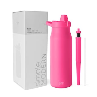 Foto 1 | Botella De Agua Simple, Moderna, Filtrada, De Acero Inoxidable Con Aislamiento De 1 Litro - Venta Internacional.