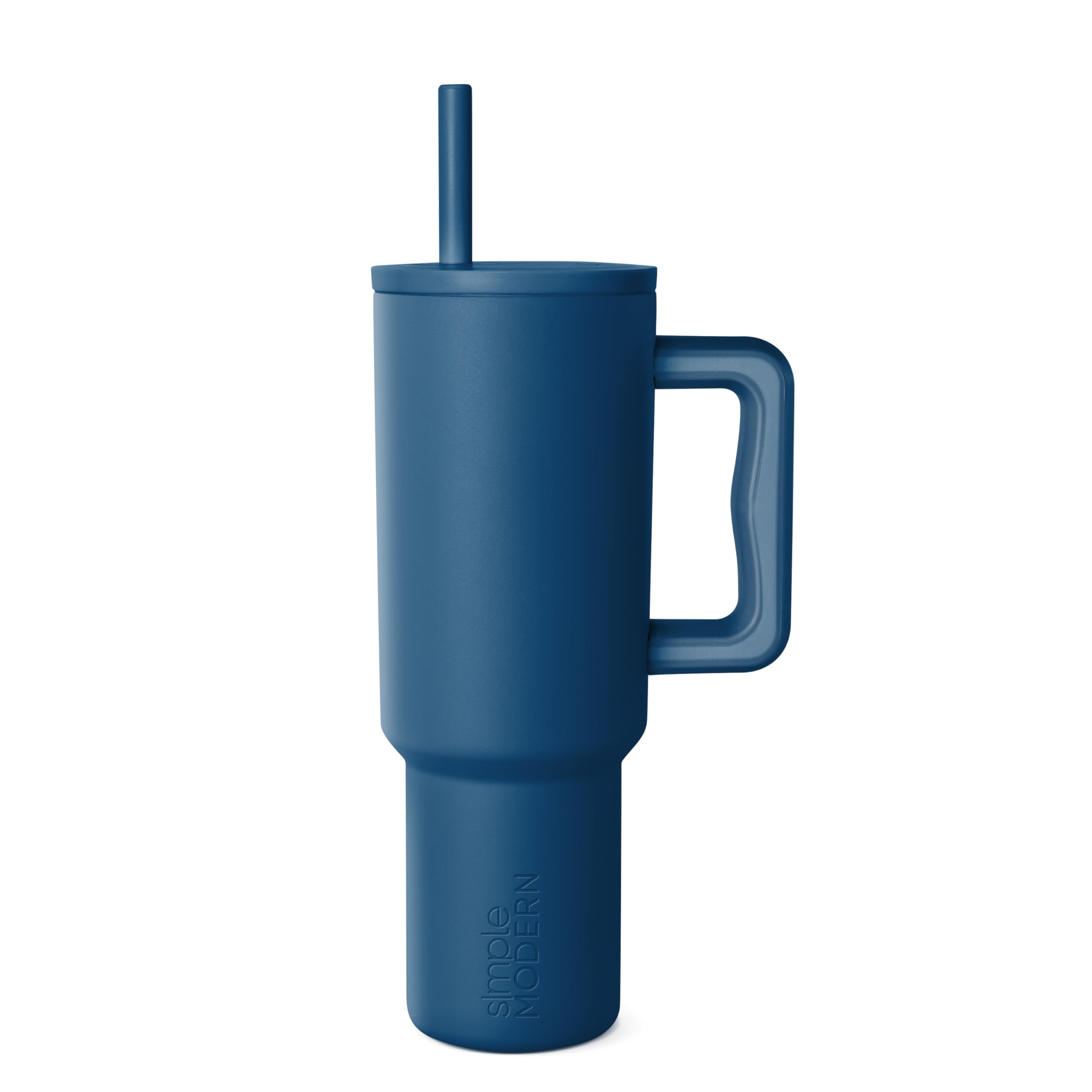 Vaso Simple Modern Trek Signature De 1,2 L Con Asa Y Pajita - Venta Internacional.
