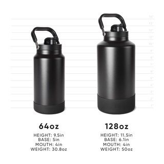 Foto 7 | Botella De Agua Simple Modern Trek Pivot De Acero Inoxidable De 1,9 L - Venta Internacional.