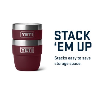 Foto 5 | Taza Yeti Rambler De Acero Inoxidable Con Aislamiento Al Vacío De 120 Ml, Paquete De 2 - Venta Internacional.