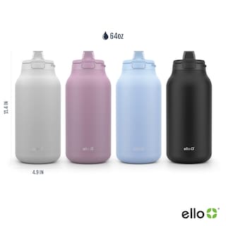 Foto 4 | Botella De Agua Ello Hydra De Medio Galón, 1.9 L, Aislada Al Vacío - Venta Internacional.