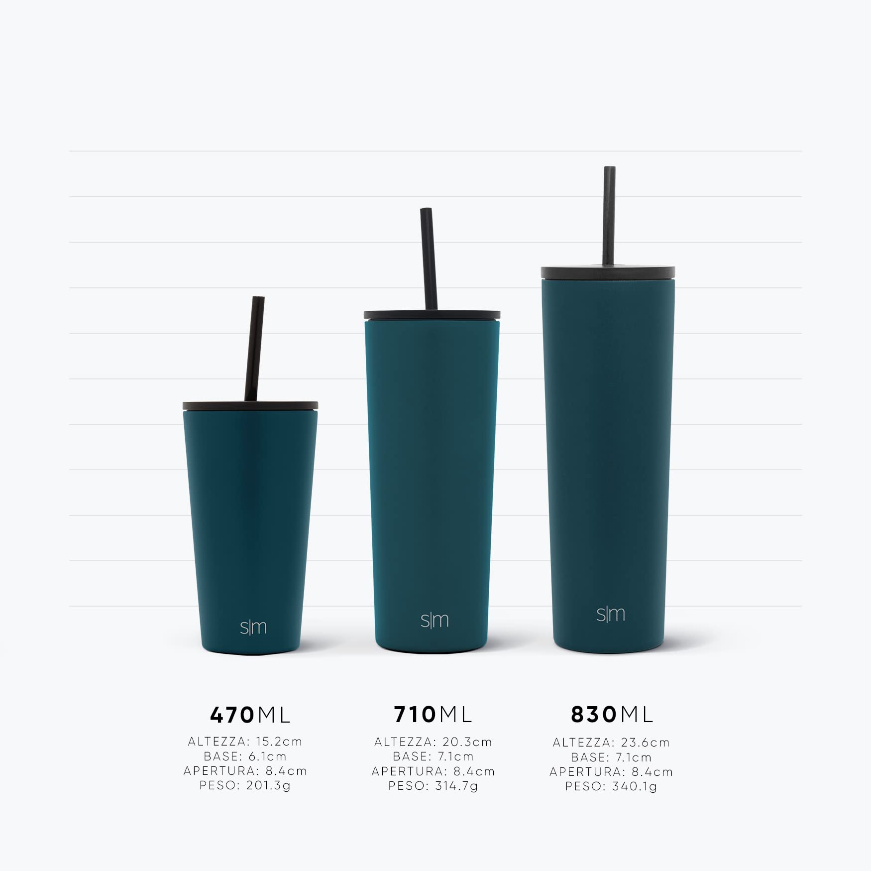 Foto 5 pulgar | Vaso Aislante Simple Modern Classic De 828 Ml De Acero Inoxidable - Venta Internacional.