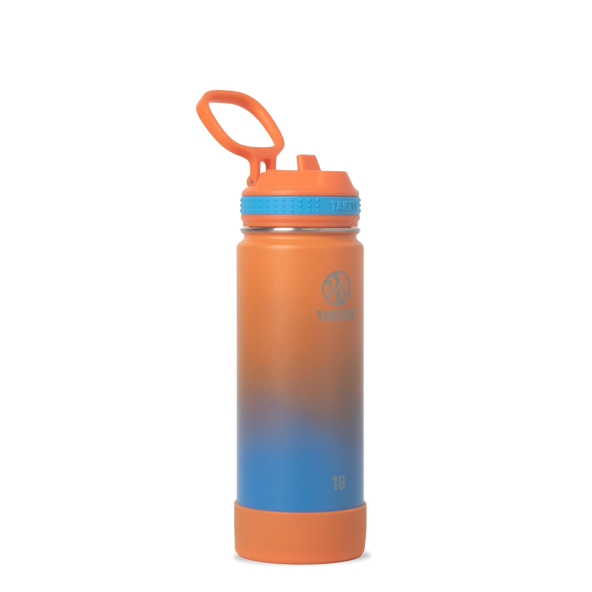 Foto 2 pulgar | Botella De Agua Takeya Actives De Acero Inoxidable De 530 Ml Con Pajita - Venta Internacional.