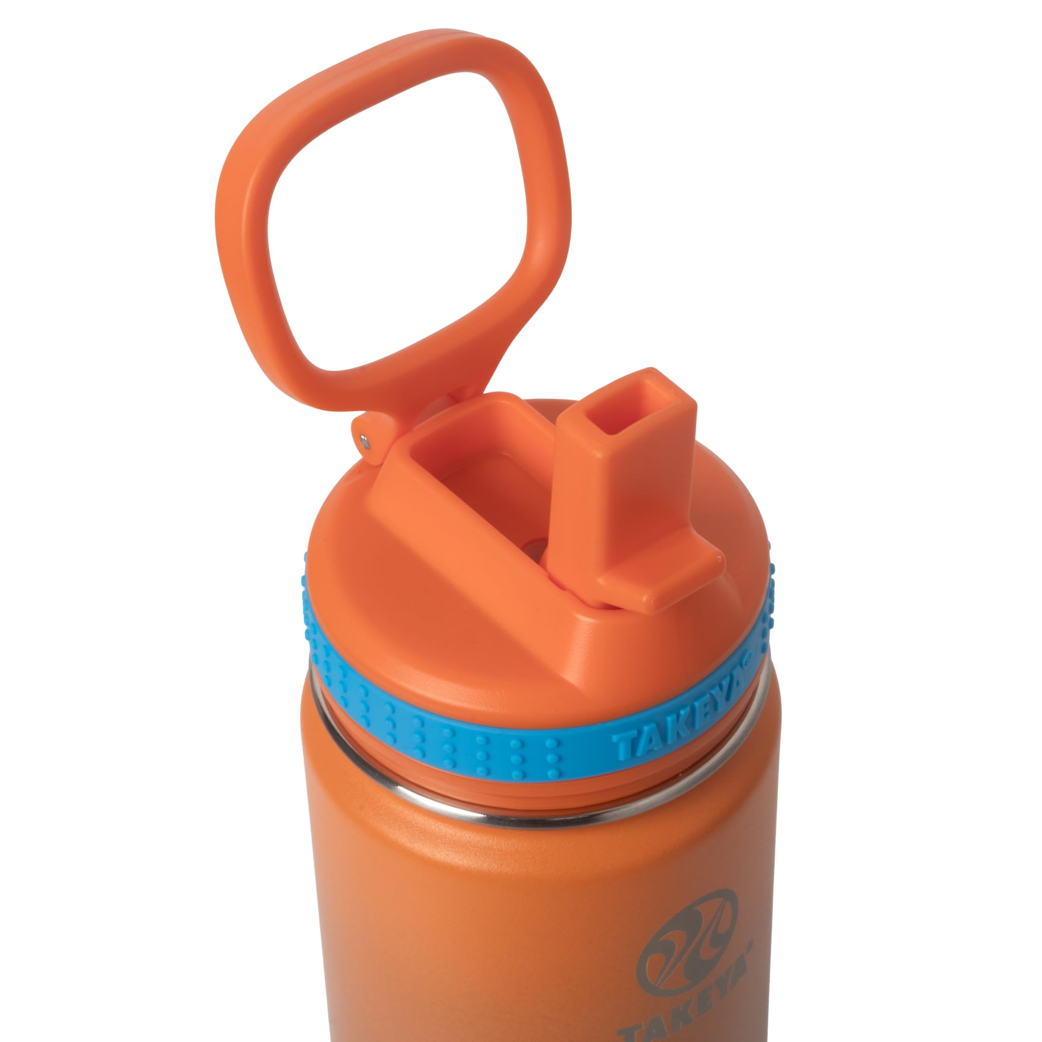 Foto 4 pulgar | Botella De Agua Takeya Actives De Acero Inoxidable De 530 Ml Con Pajita - Venta Internacional.