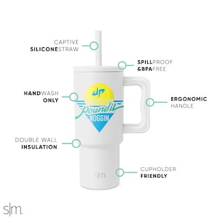 Foto 2 | Vaso Simple Modern Dude Perfect Kids De 710 Ml Con Asa - Venta Internacional.