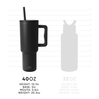 Foto 6 | Vaso Sencillo Y Moderno De Harry Potter De 1,2 Litros Con Asa Y Pajita - Venta Internacional.