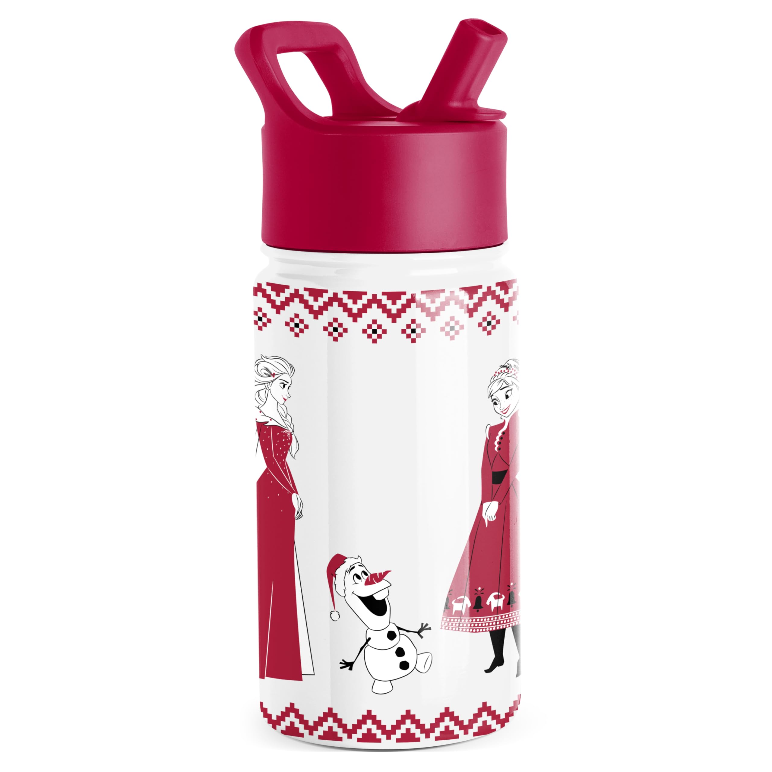 Botella De Agua Simple Modern Disney Frozen Kids 414 Ml - Venta Internacional.