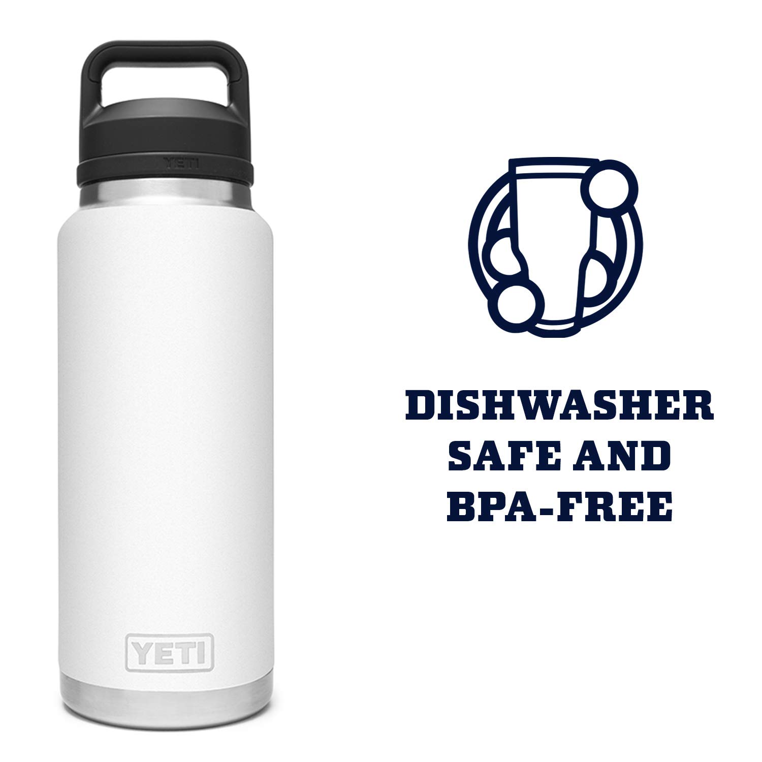 Foto 6 pulgar | Botella Yeti Rambler 1.06l De Acero Inoxidable Con Aislamiento Al Vacío - Venta Internacional.