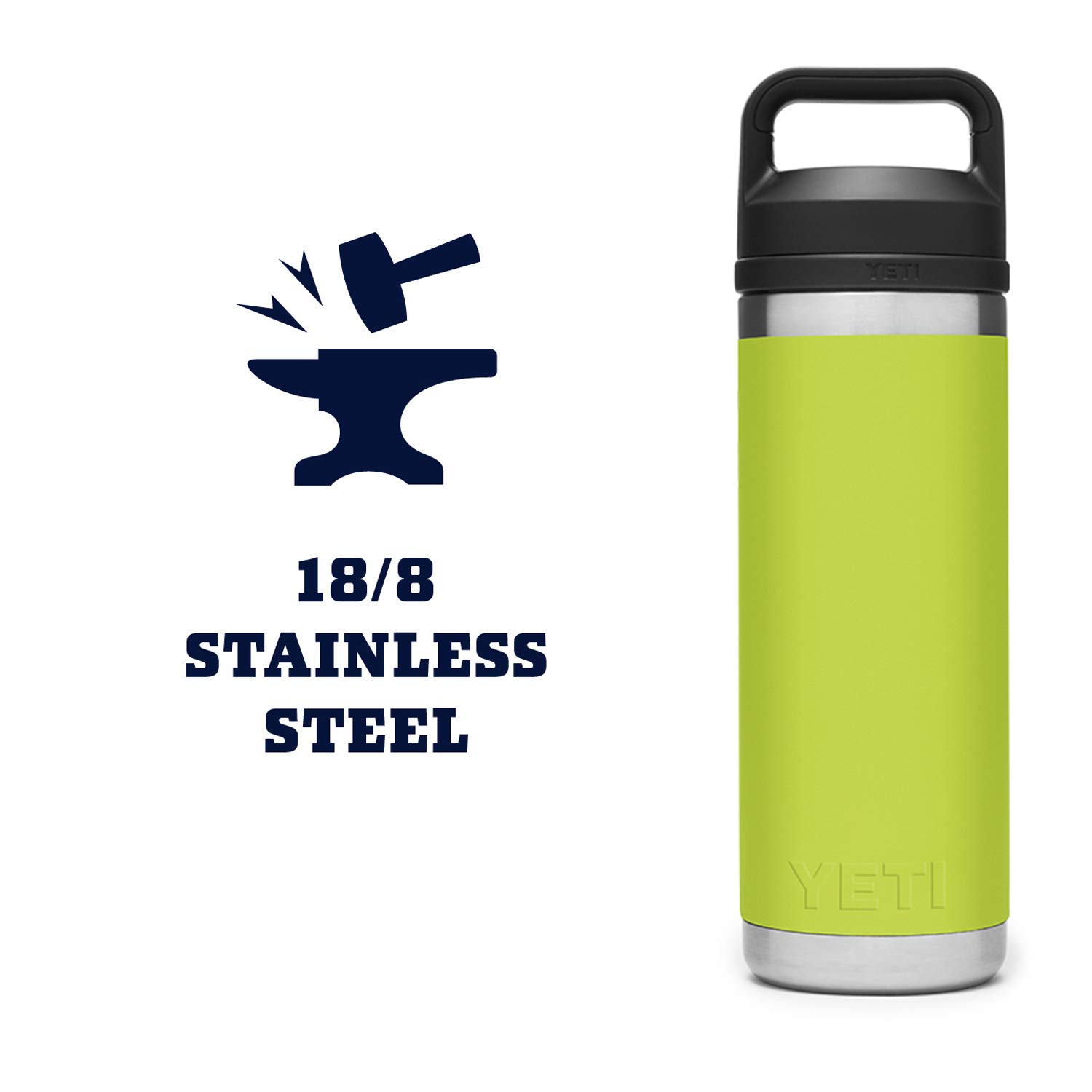 Foto 7 pulgar | Botella De Agua Yeti Rambler 530 Ml Con Aislamiento Al Vacío De Acero Inoxidable - Venta Internacional.