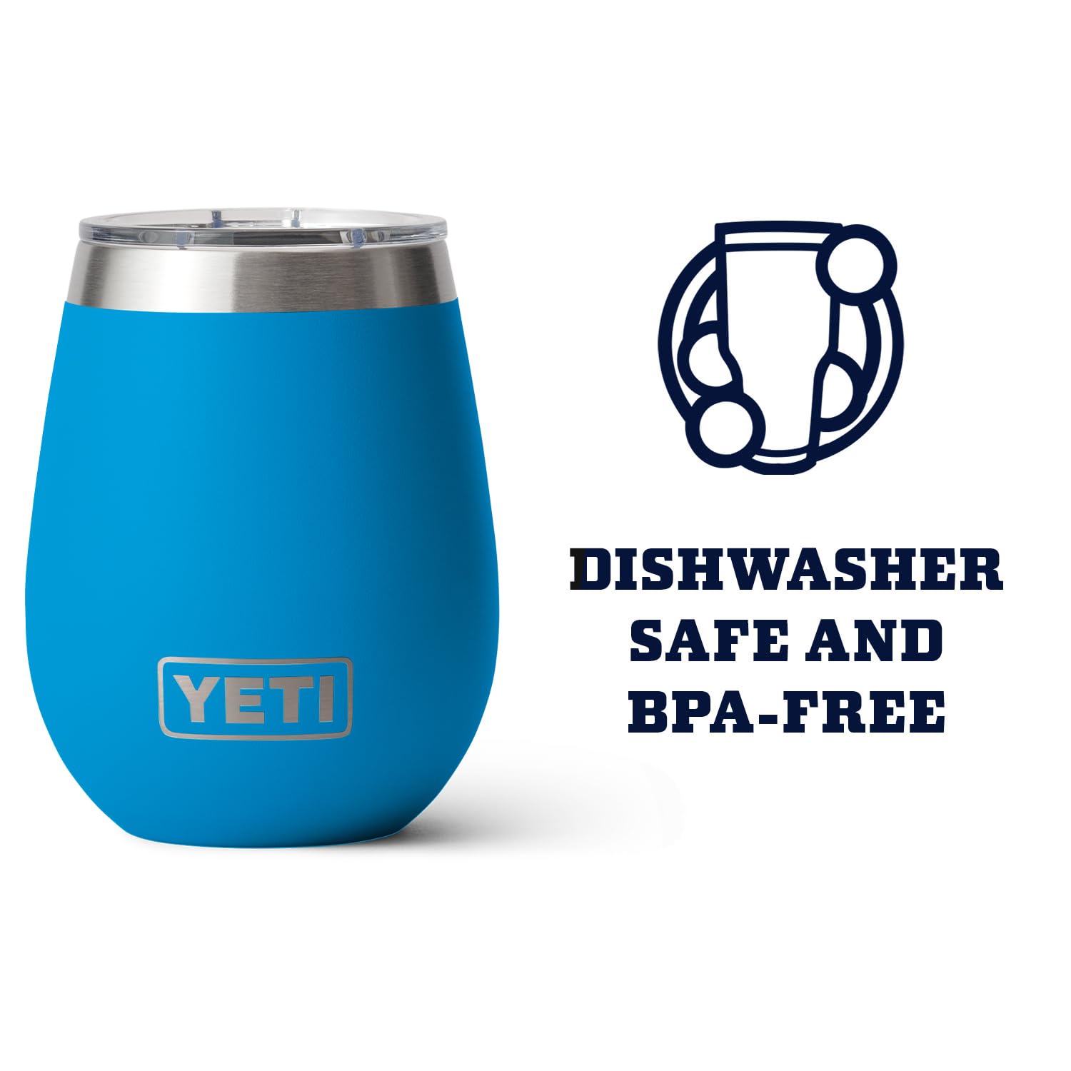 Foto 4 pulgar | Vaso De Vino Yeti Rambler De 300 Ml Con Aislamiento Al Vacío Big Wave - Venta Internacional.