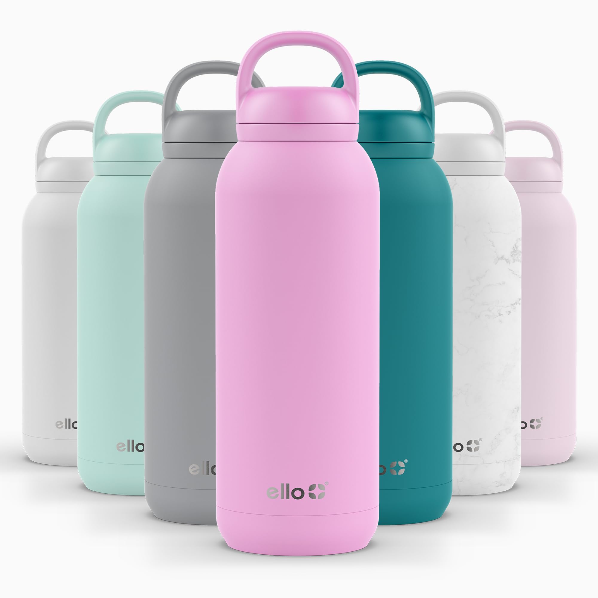 Botella De Agua Ello Cooper Twist 1.2l De Acero Inoxidable Rosa - Venta Internacional.