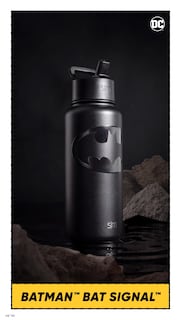 Foto 2 | Botella De Agua Simple Y Moderna De Batman Dc Comics, 950 Ml, Aislante - Venta Internacional.
